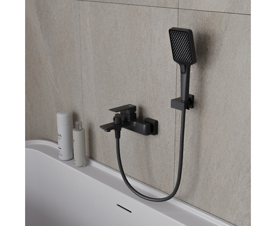 Bath mixer 639003A, matte black