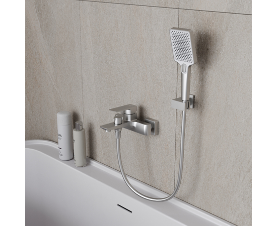 Bath mixer 639003A, brushed nickel