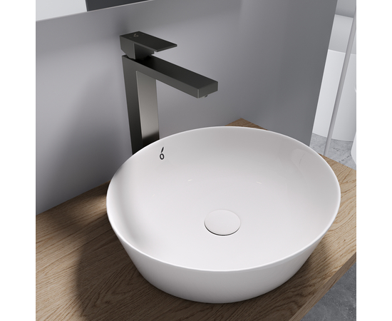 Смеситель для раковины SS Oliveeka OL-962008G-GBM, матовый оружейный металл