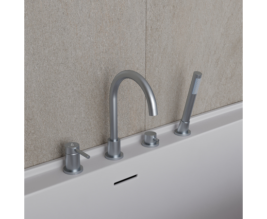 Душевая система для ванны Oliveeka OL-669017-CR, хром