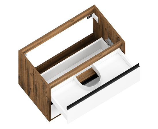 Тумба под раковину Кито K70LW0MWM-LDSPW6002, Белая столешница ЛДСП/Раковина /Белый мат 70 [CLONE] [CLONE] [CLONE] [CLONE] [CLONE] [CLONE] [CLONE] [CLONE] [CLONE] [CLONE] [CLONE] - Image 3