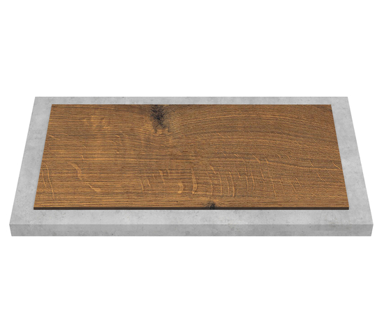 Деталь-крышки стола для мебели (ЛДСП) CLDSP18A595458 Аттик 595*458 (без выреза)