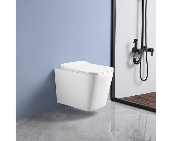 Подвесной унитаз Oliveeka YJ2303 белый - Изображение 6