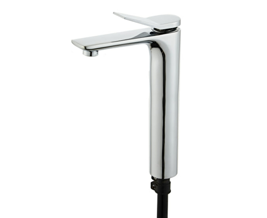 Смеситель для раковины Oliveeka F05H хром высокий