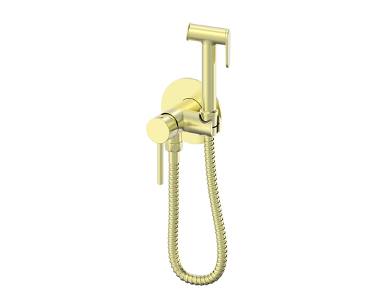 Гигиенический душ со смесителем Oliveeka OL-829002-BG, золотой матовый
