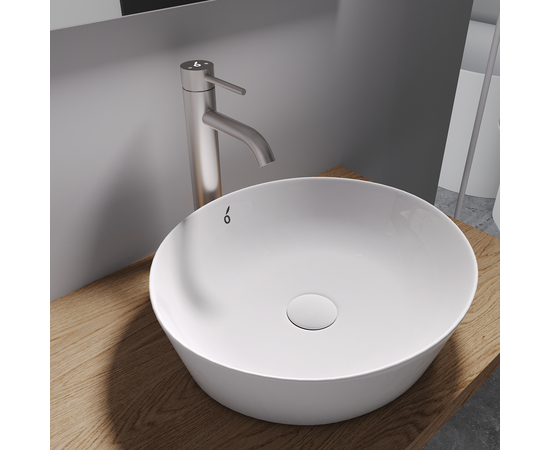 Смеситель для раковины SS Oliveeka OL-962002-BN,  никель матовый