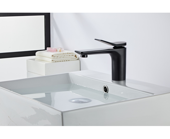 Смеситель для раковины Oliveeka F05B черный