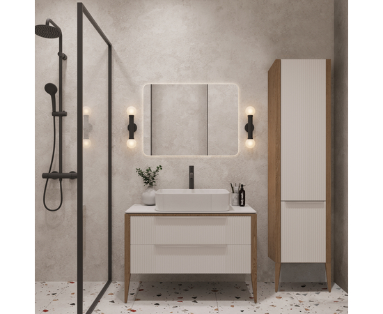 Пенал подвесной Валенсия, Камень - Изображение 5