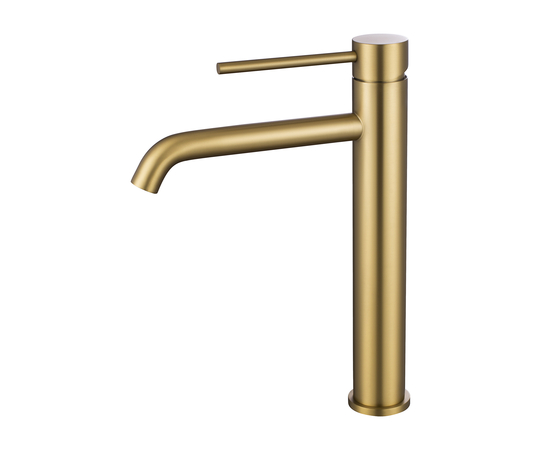 Смеситель для раковины SS Oliveeka OL-962002-BG, золотой матовый