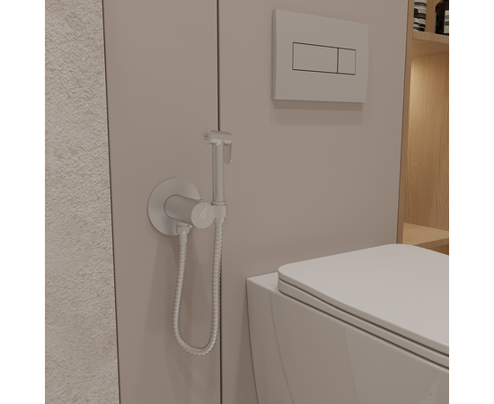 Гигиенический душ с термостатическим смесителем Oliveeka OL-829909-CR, хром