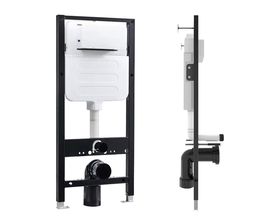 Комплект унитаза с инсталляцией Oliveeka M-6601A-YJ-2280-011-MB - Изображение 9