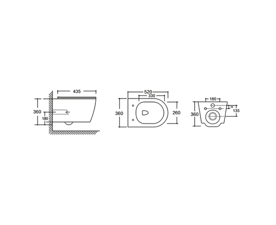 Комплект унитаза с инсталляцией Oliveeka M-6601A-YJ-2280-021-CH - Изображение 13