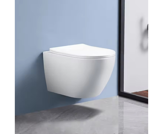 Подвесной унитаз Oliveeka Торнадо YJ-2280 белый - Изображение 9