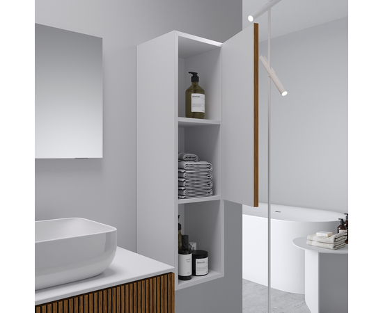 Шкаф навесной Кито Белый/Тростник - Изображение 2