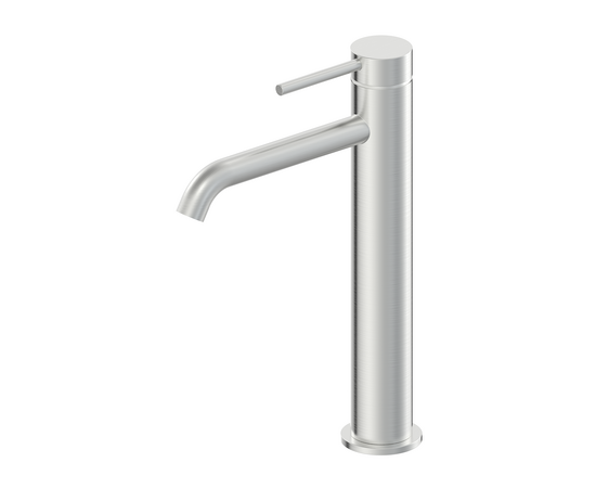 Высокий смеситель для раковины Oliveeka OL-88239017-BN, никель матовый