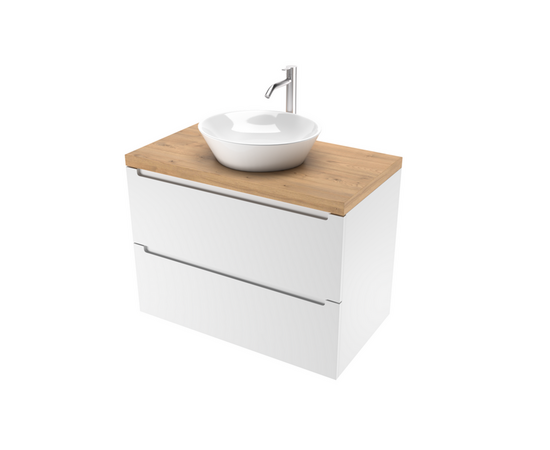 Столешница пластик HPL 38 Туя, 1 вырез, 595х458 мм