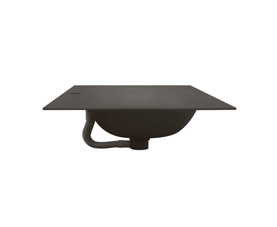 Раковина из авиаля Oliveeka M115B70 темный коричневый