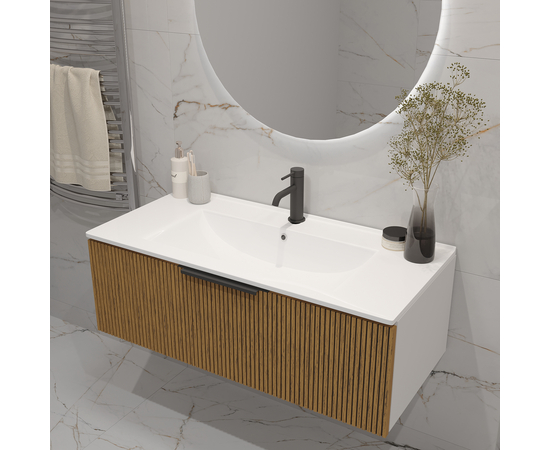 Раковина накладная Oliveeka NS60 белая - Изображение 3