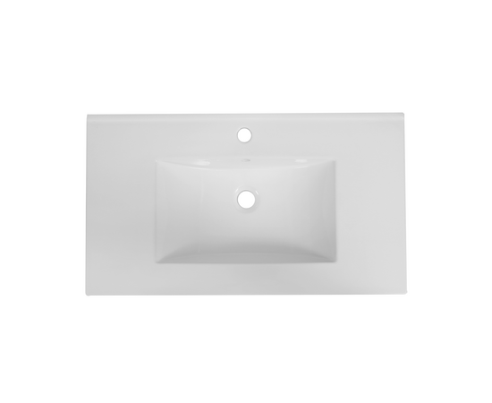 Раковина накладная Oliveeka NS80 белая - Изображение 2