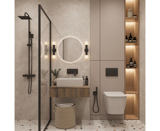 Раковина накладная Oliveeka 9690A на столешницу 560-380 белая - Изображение 5