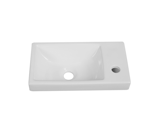 Тумба с раковиной Монови Слим 40 Белый/Тростник