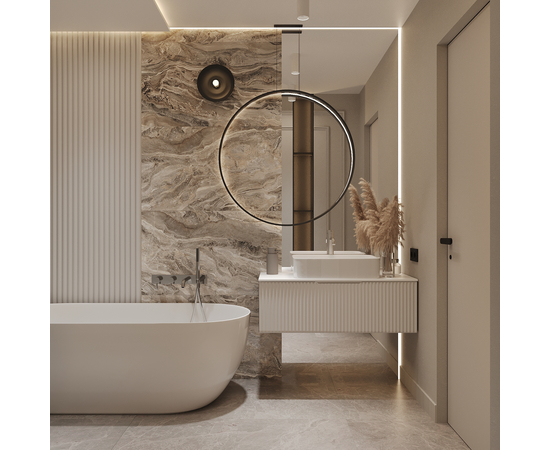 Тумба со столешницей Кито Флавио 60 Белый РЕТ - Изображение 3