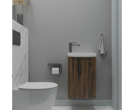 Тумба с раковиной Монови Слим 40 Аттик - Изображение 2