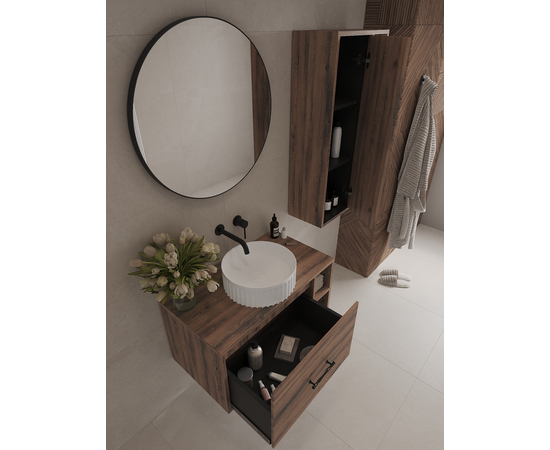 Шкаф навесной Дион-Анталья APLOW  Дуб Веллингтон - Изображение 3