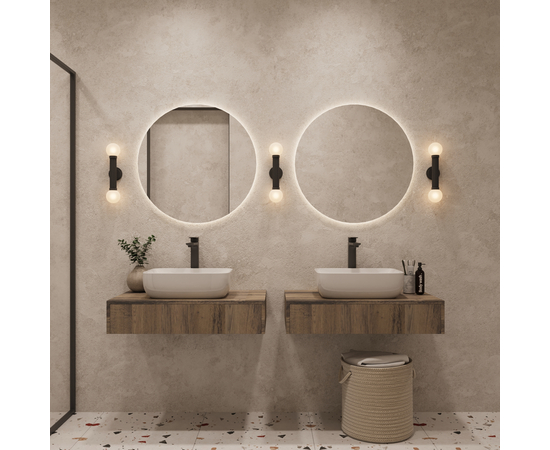 Тумба под раковину Токио, Древесина Аттик 80, 1 вырез - Изображение 4