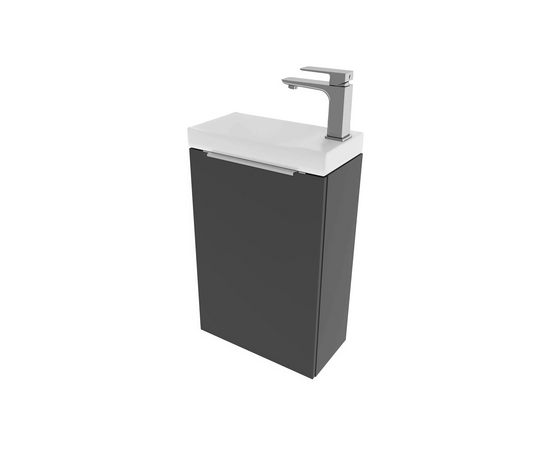 Тумба для ванной ЗОВ Монови, под раковину, подвесная, Белая 60 [CLONE] [CLONE] [CLONE]