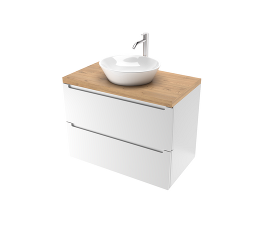 Тумба со столешницей Дион 60 Белый мат