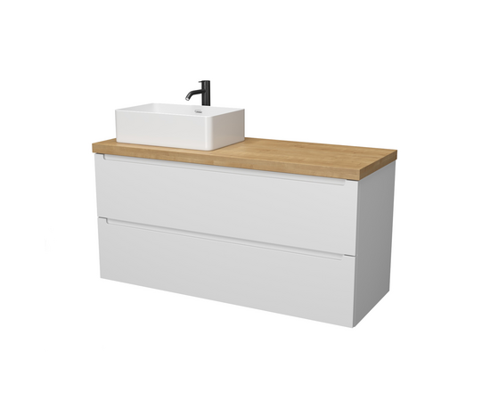 Тумба со столешницей Дион 120 Белый мат