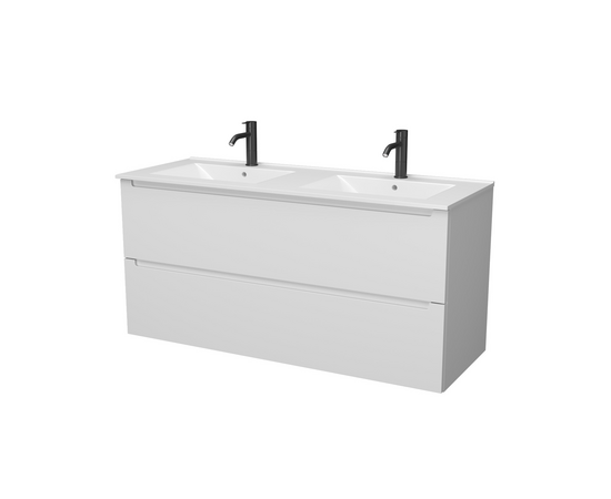 Тумба с раковиной Дион 120 Белый мат