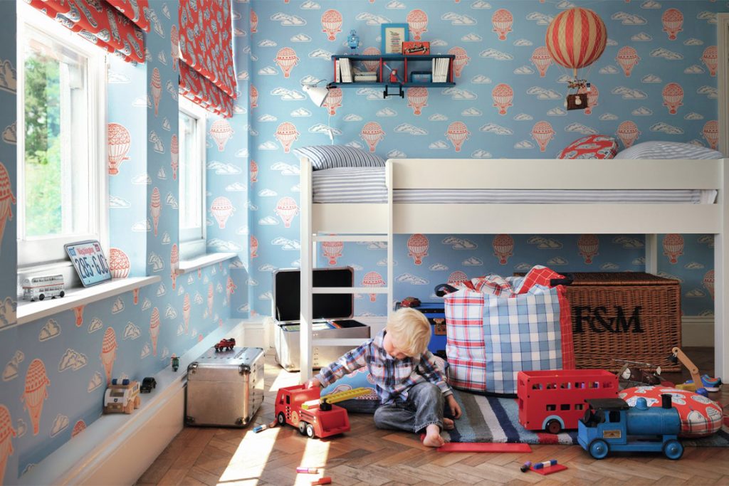 Дизайн детской для мальчика и девочки – фото комнат 