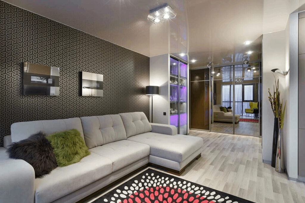 Дизайн однокомнатной квартиры в 2022: 150 лучших фото идей интерьера однокомнатной квартиры - ArtProducts