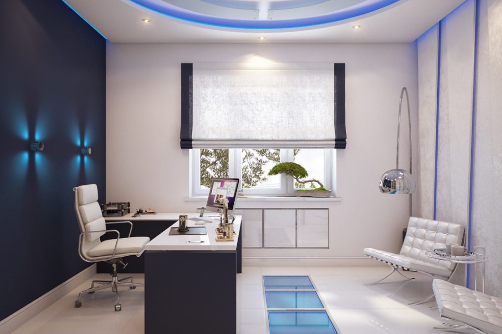 Дизайн домашнего кабинета в современном стиле: идеи, мебель, планировка - IDCollection